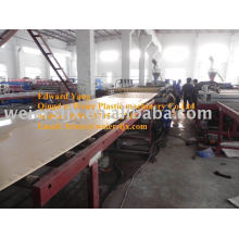 WPC foam board machine